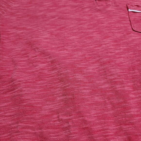 Brooks Brothers Red Fleece Polo Shirt Mens Medium Pocket Piping Casual Golf Top - Picture 3 of 13